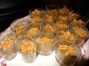 Crumble aux pommes