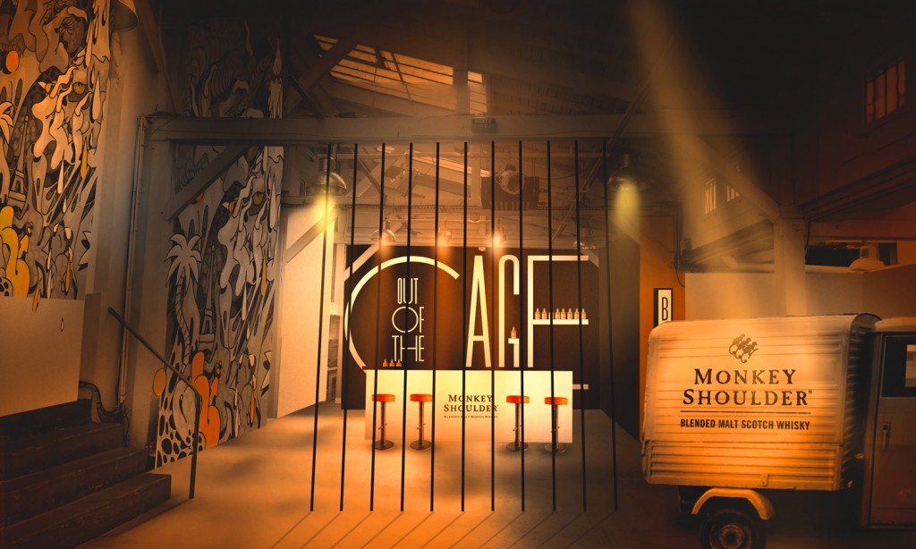 Bar Out of The Cage Monkey Shoulder du 26 au 31 octobre