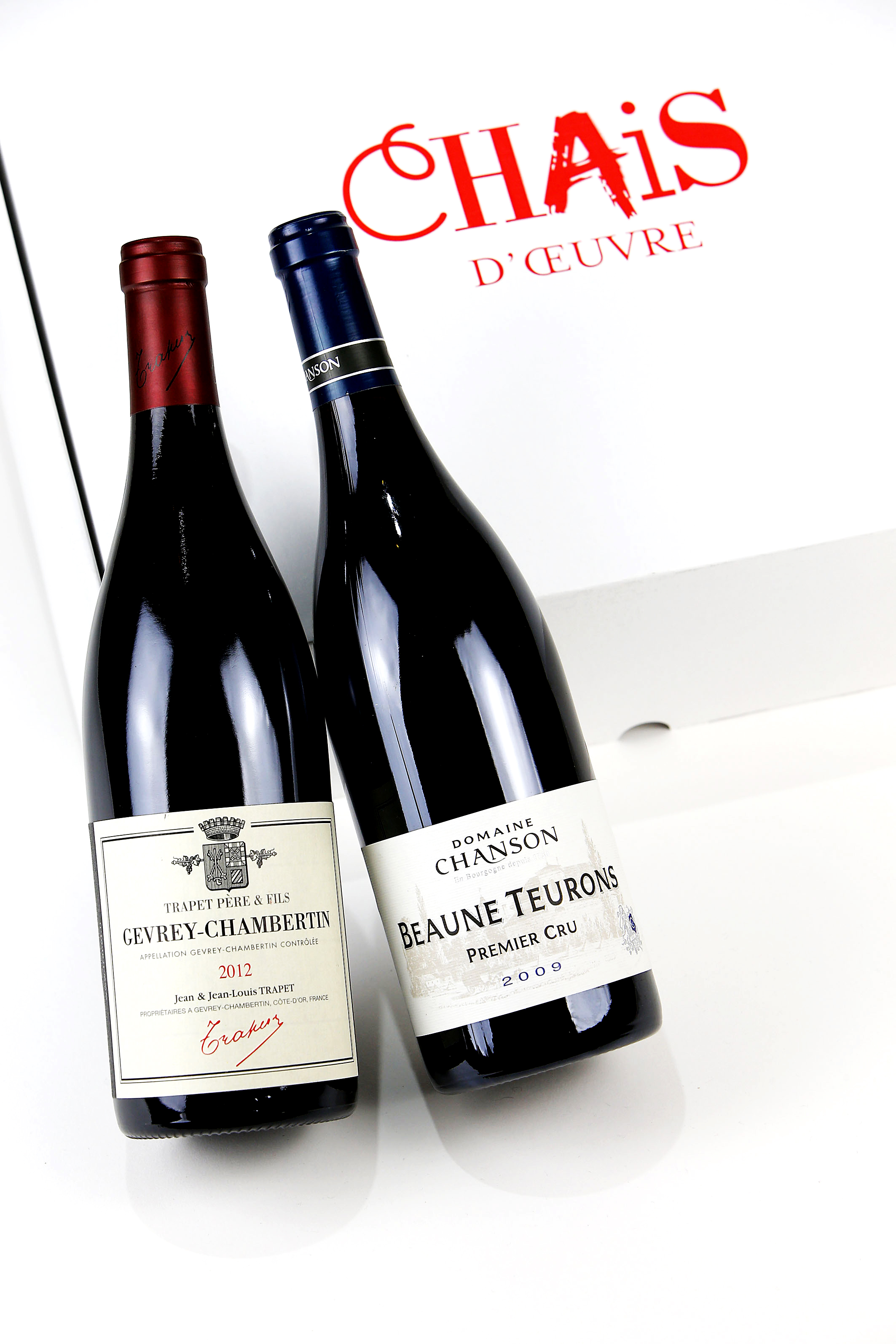 Coffret Grands Rouges de Bourgogne Chais d'Oeuvre-79 euros