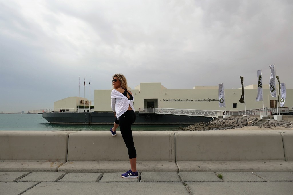 jogging sur la corniche doha qatar