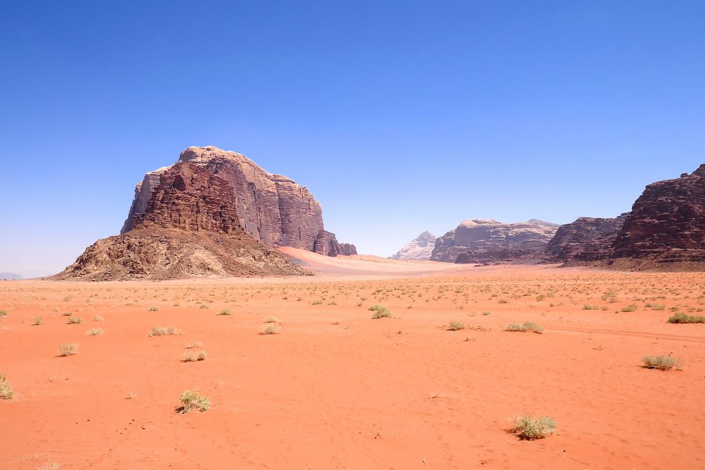 wadi rum jordanie desert