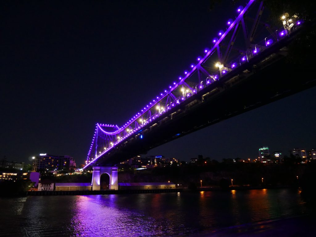 Story Bridge by night, Brisbane